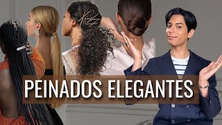 10 PEINADOS FACILES Y ELEGANTES PARA TODO TIPO DE CABELLO  KELVIN SISO [upl. by Saunders]