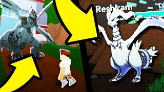 NEW Reshiram vs Zekrom in Pokemon Brick Bronze Randomizer [upl. by Gratt23]