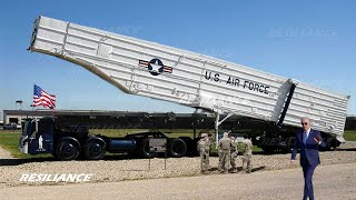 Minuteman III US TestFires Nuclear ICBM Missile with High Voltage [upl. by Beichner770]