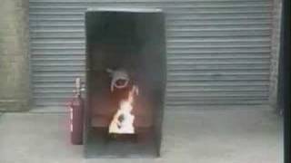 Automatic Co2 Fire Extinguisher Demo [upl. by Durwyn]