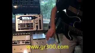 Roland GR300 VG99 Sidebyside Comparison Virtual vs Vintage Guiar Synthesizer Demo [upl. by Aiym]