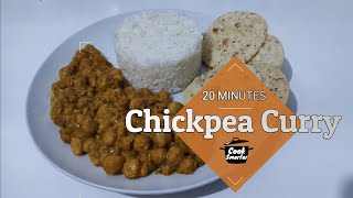 Chickpea curry in 20 MINUTES  avantgardevegan INSPIRED  COOK SMARTER [upl. by Zetta]