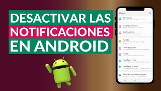 ¿Cómo Activar y Desactivar Todas las Notificaciones en Dispositivos Android [upl. by Asor]