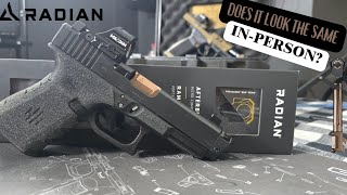 Radian Ramjet Afterburner BRONZE for the Glock 19 3rd gen [upl. by Noelc]