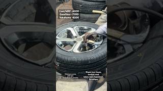 Yokohama tyres 21560R16 nexon reels shorts car yokohama tyre new tata nexon best trending [upl. by Skell409]