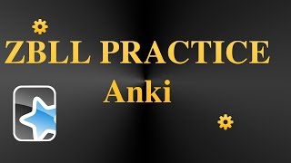 ZBLL Practice  Anki app [upl. by Catton269]