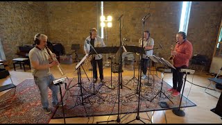 Blattwerk Saxophonquartett Recording Session [upl. by Olva]