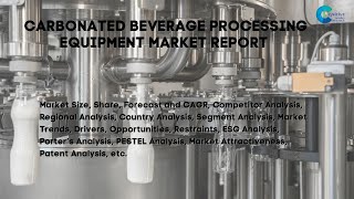 Carbonated Beverage Processing Equipment Market Report 2024 [upl. by Pattison740]