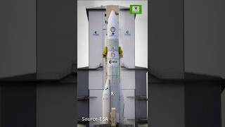 Rocket Ariane 6 launch by European Space Agency esa nasa isro [upl. by Godderd]