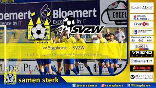 vv Staphorst  SVZW  Finaxe Toptoernooi 2024 [upl. by Sisto]