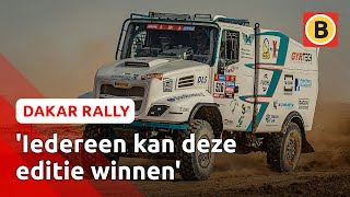 HEFTIGE start voor Erik van Loon  Dakar Rally [upl. by Ermengarde]