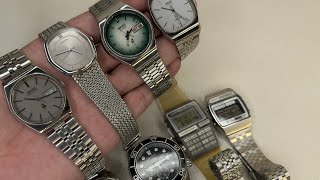 Seiko Credor and Other very Rare Collection of watches [upl. by Pace873]