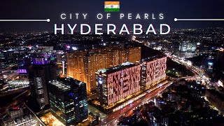 Hyderabad city 4k drone view  City of Pearls  Explore Hyderabad Explore The World [upl. by Ferrand503]