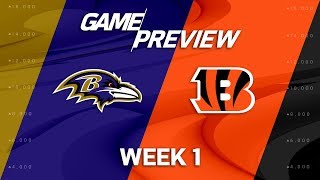 Baltimore Ravens vs Cincinnati Bengals  Week 1 Game Preview  Good Morning Football [upl. by Sixel]