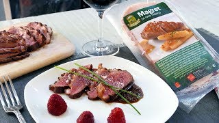 Magret de pato a la plancha con miel  Cocinatis [upl. by Thielen]