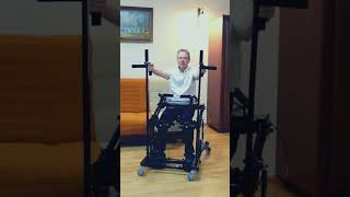 Exercices pour paraplégique – verticalisateur ErgoStander [upl. by Damiani]