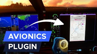 Navigraph Charts in G1000 G3000 and G5000 for MSFS [upl. by Essiralc]