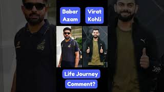 Babar Azam And Virat kohli Life Journey shorts [upl. by Yrekaz782]