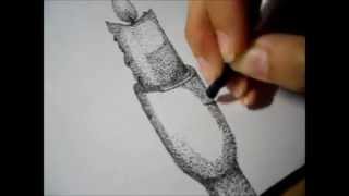 Dotting Drawing  Art [upl. by Clorinda]