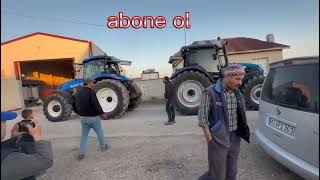 New Holland 7070 vs landini 210 traktör videoları traktör çekişmeleri 1000 abone ye özel video [upl. by Limak]