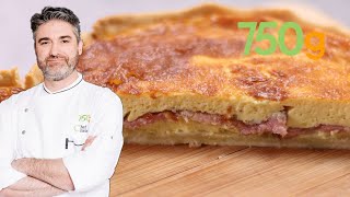 La meilleure façon de réussir sa quiche lorraine facile goûteuse et gourmande  750g [upl. by Etnahc603]