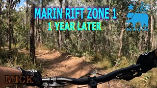 MARIN RIFT ZONE 1  2023  2024  Daisy Hill MTB Trails [upl. by Asir474]