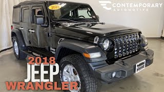 2018 Jeep Wrangler Walkthrough S0231 [upl. by Llenna950]