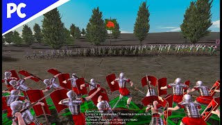 Rome Total War  Legionnaire cagorta vs Select Swordsmen Battle 82 on 82 Gameplay 2024 [upl. by Quiteri]