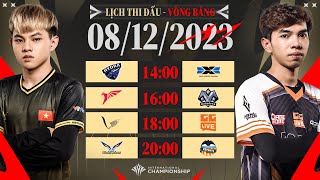 BHD vs DCG l TLN vs MHD l VGM vs GGL l FW vs VCF  VÒNG BẢNG AIC 2023  NGÀY 0812 [upl. by Avehstab]