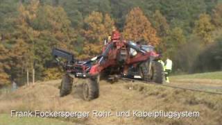 Föckersperger Kabelpflug mit LKW [upl. by Atal923]