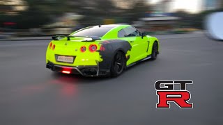 Nissan GTR in India  Crazy Acceleration  Bangalore [upl. by Grand]