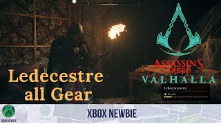 Assassins Creed Valhalla  Ledecestre All ArmorGear Chests [upl. by Sclater]