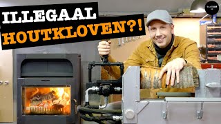 Illegaal Houtkloven Machine Aanpassen [upl. by Marozik]