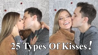 25 TYPES OF KISSES [upl. by Meade]