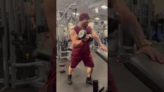 Big Arms Workout krisgethin armworkout [upl. by Caria]