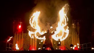 Inferno spectacle  Peur sur le Parc  Parc Astérix [upl. by Alle653]