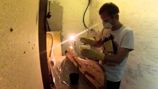 building a laminated recurve bow  bau eines laminierten bogens [upl. by Okihcim]