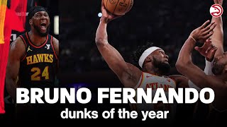 Bruno Fernandos Top Dunks of the 2324 Season [upl. by Ellard]