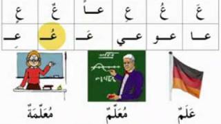 Arabisches Alphabet lernen Teil 1 [upl. by Kalb]