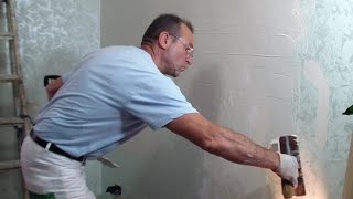 Come RASARE una parete INTERNA in 10 passiHow to apply a skim coat on interior walls in 10 steps [upl. by Even575]