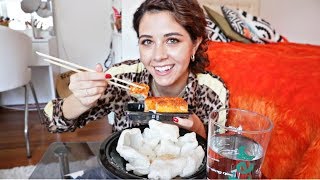 🥢🍱 SushiKarides Cips Mukbang  Ayşe Şeyma Keten [upl. by Uriah]