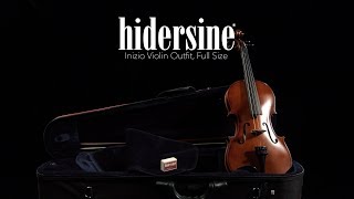 Hidersine Inizio Violin Outfit Full Size  Gear4music demo [upl. by Glavin]