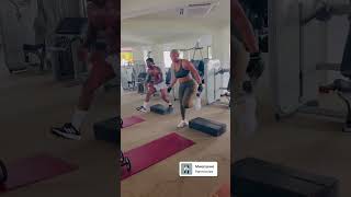 Harmonize and Kajala Frida Masanja at gym working out kiatjuddaiworkout [upl. by Musetta]