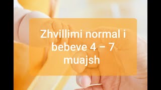 Zhvillimi normal i bebeve 4  7 muajsh [upl. by Loma809]