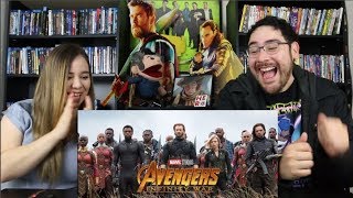 Avengers Infinity War 2nd Trailer Reaction [upl. by Raamal281]