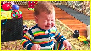 TOP 1 MUST WATCH Cute Baby Crying Moments  5Minute Fails [upl. by Burrus549]