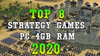 Top 8 Strategy Games For PC  Strategy Games For PC 4GB RAM  Strategy Building Games 2020 [upl. by Anoval]