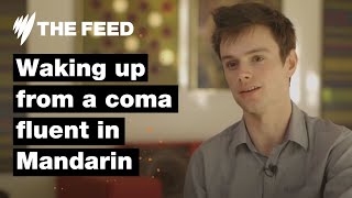 Aussie Wakes Up From Coma Speaking Mandarin  SBS The Feed [upl. by Einnoc]