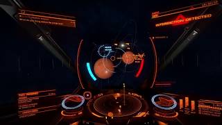 Elite Dangerous  How to escape a pirate interdiction on PS4 walkthrough help [upl. by Kyte]