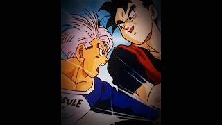 Future Gohan VS Future Trunks  DBZ [upl. by Kcirdnekel]